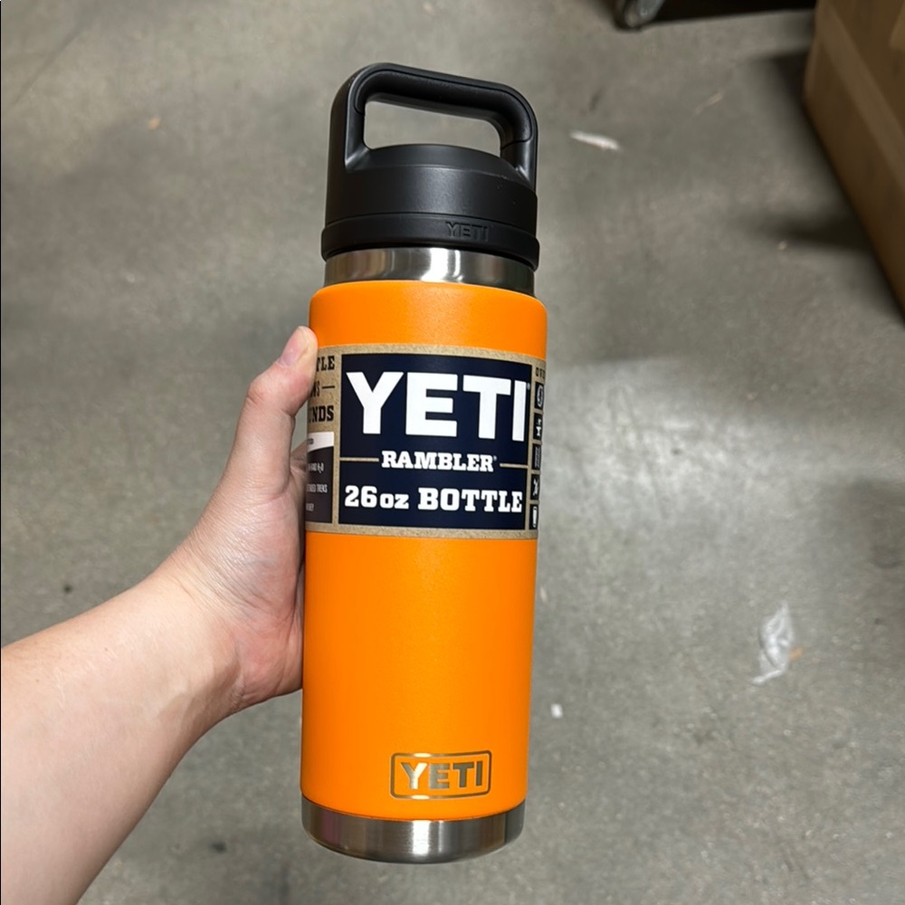 YETI Rambler 26oz Bottle - Orange